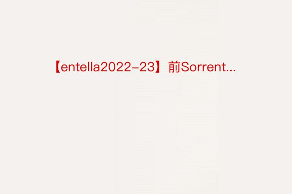 【entella2022-23】前Sorrent...